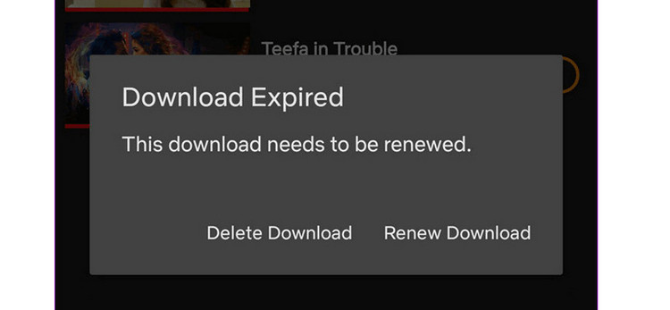 netflix download expire