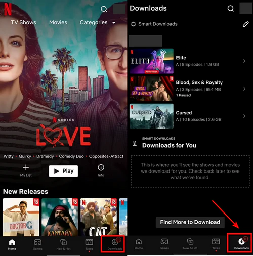 netflix download