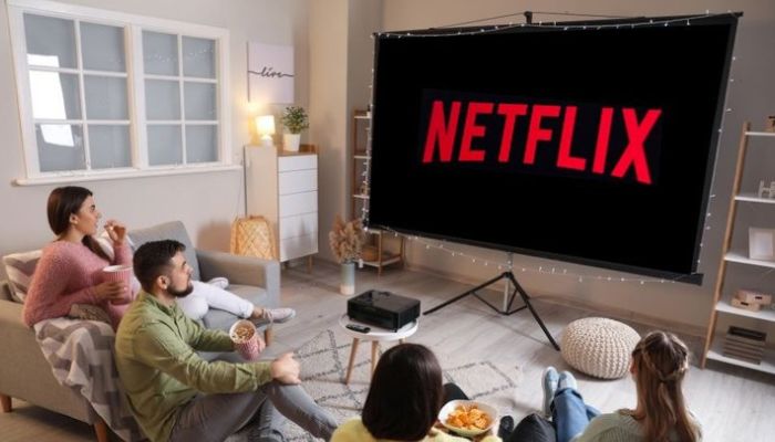 netflix projector iphone