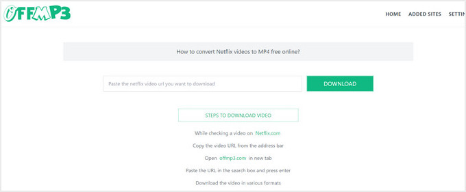 netflix offline downloader