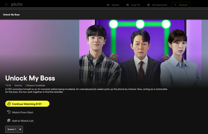 pluto tv kdrama