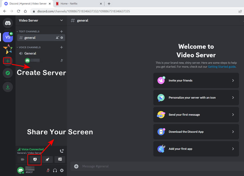 screenshare on discord