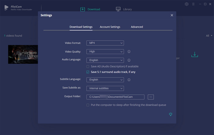 set output quality