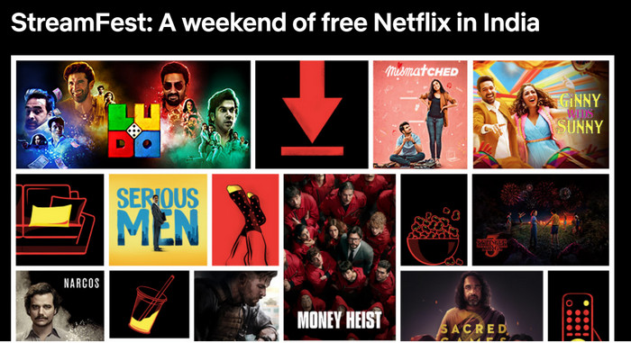 netflix streamfest