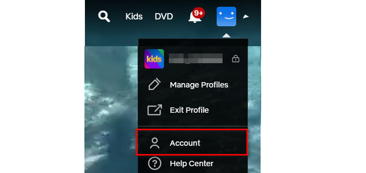 account settings