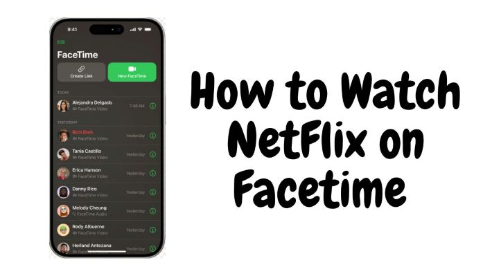 watch netflix on facetime