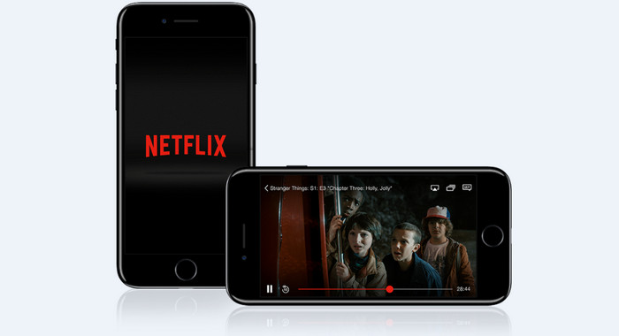 watch netflix video on iphone