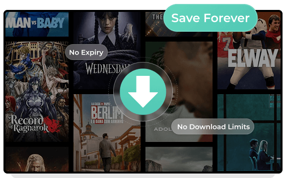 save netflix videos forever