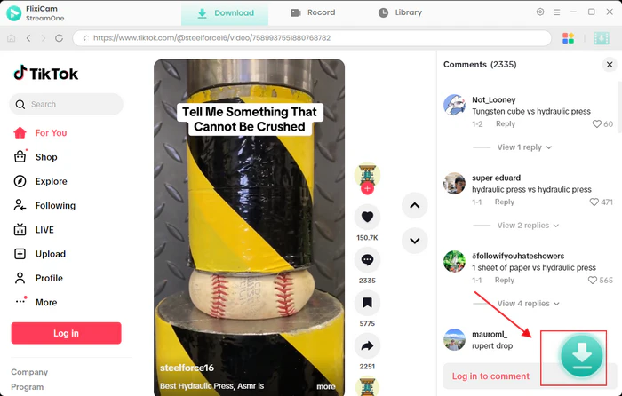 download tiktok videos