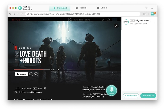 download netflix videos