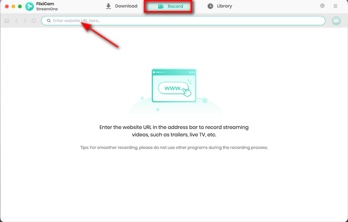 enter twitch url