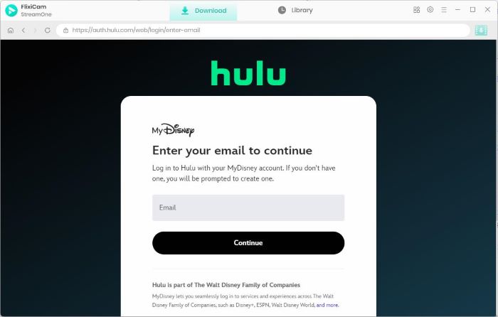 Main interface