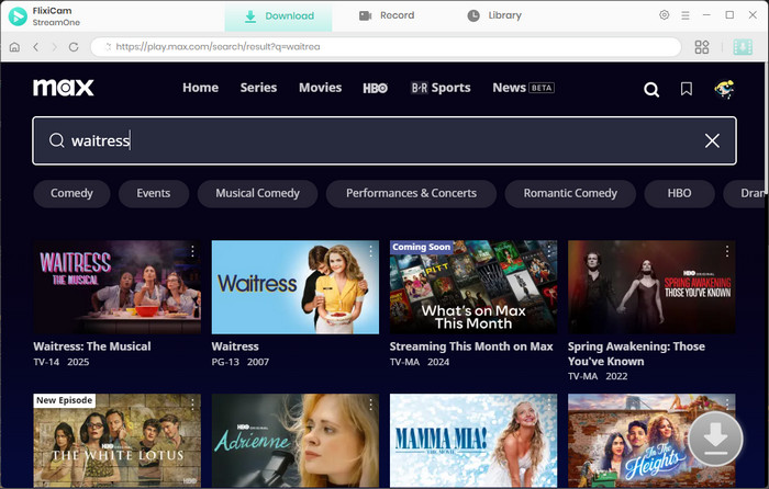 search max video