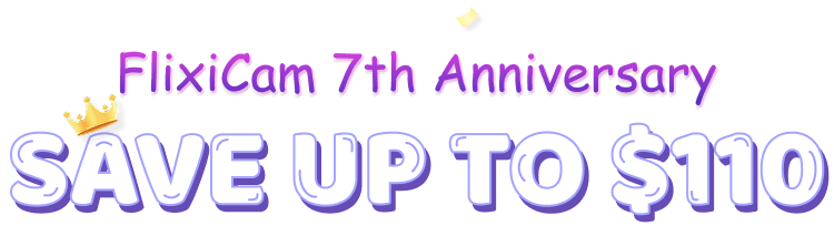 flixicam 7th anniversary sale